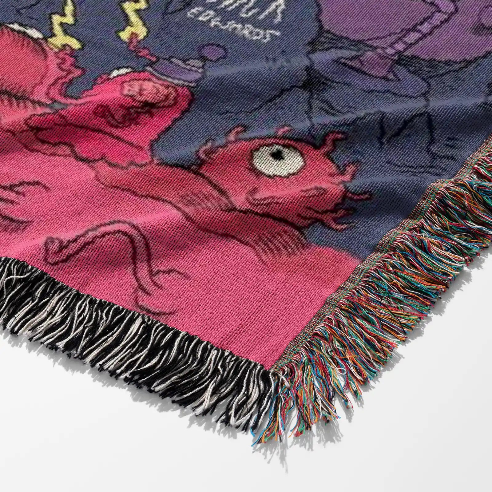 Adventure Time Woven Throw Blanket Tapestry – Personality Cartooon Room Decor Gift-I