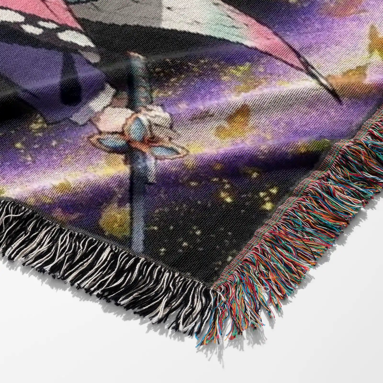 Demon Slayer Jump Comic Poster Woven Throw Blanket Tapestry – Personality Anime Room Decor Gift-VIII