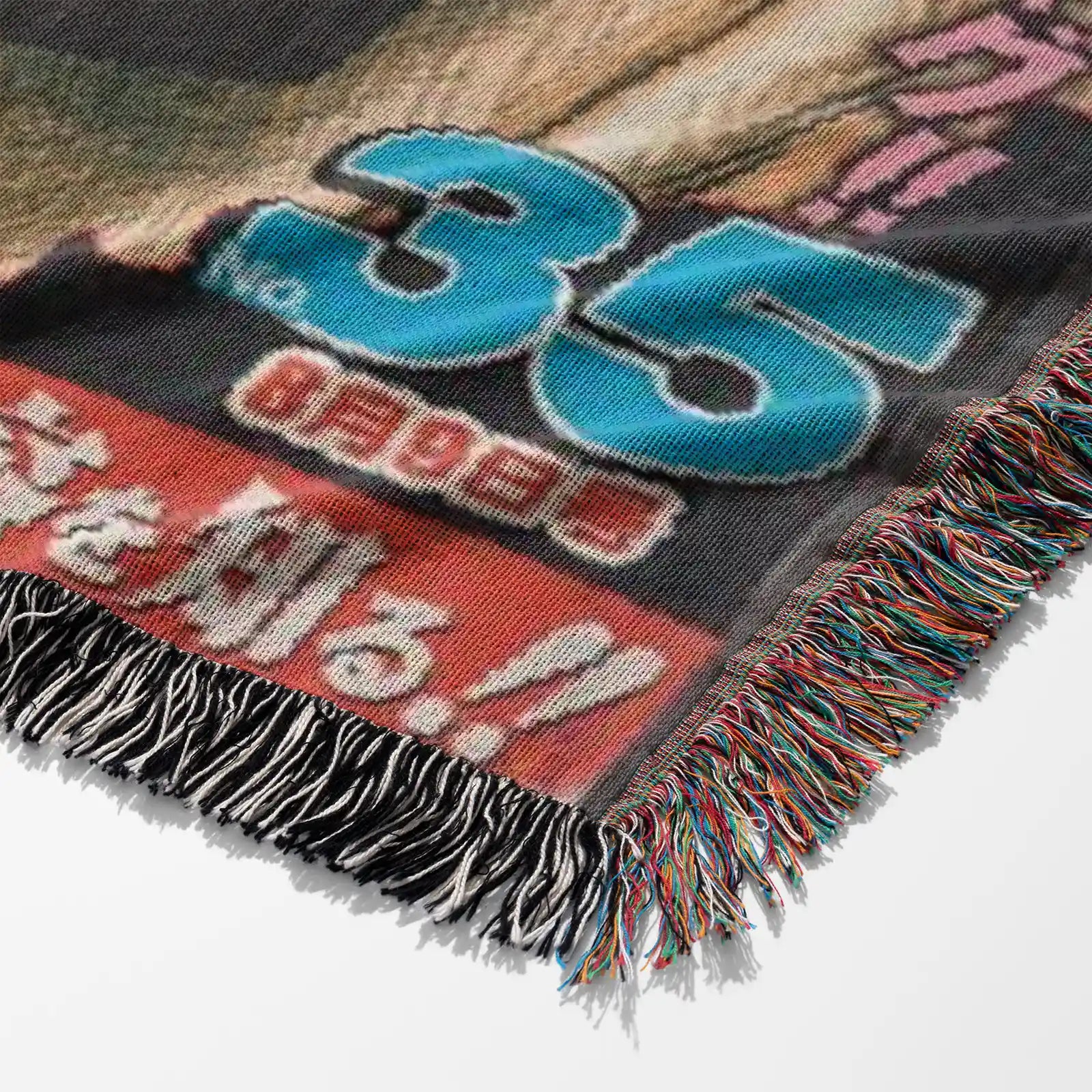 Tapisserie de couverture tissée une pièce – Cadeau de décoration de chambre d'anime de personnalité-Ⅰ