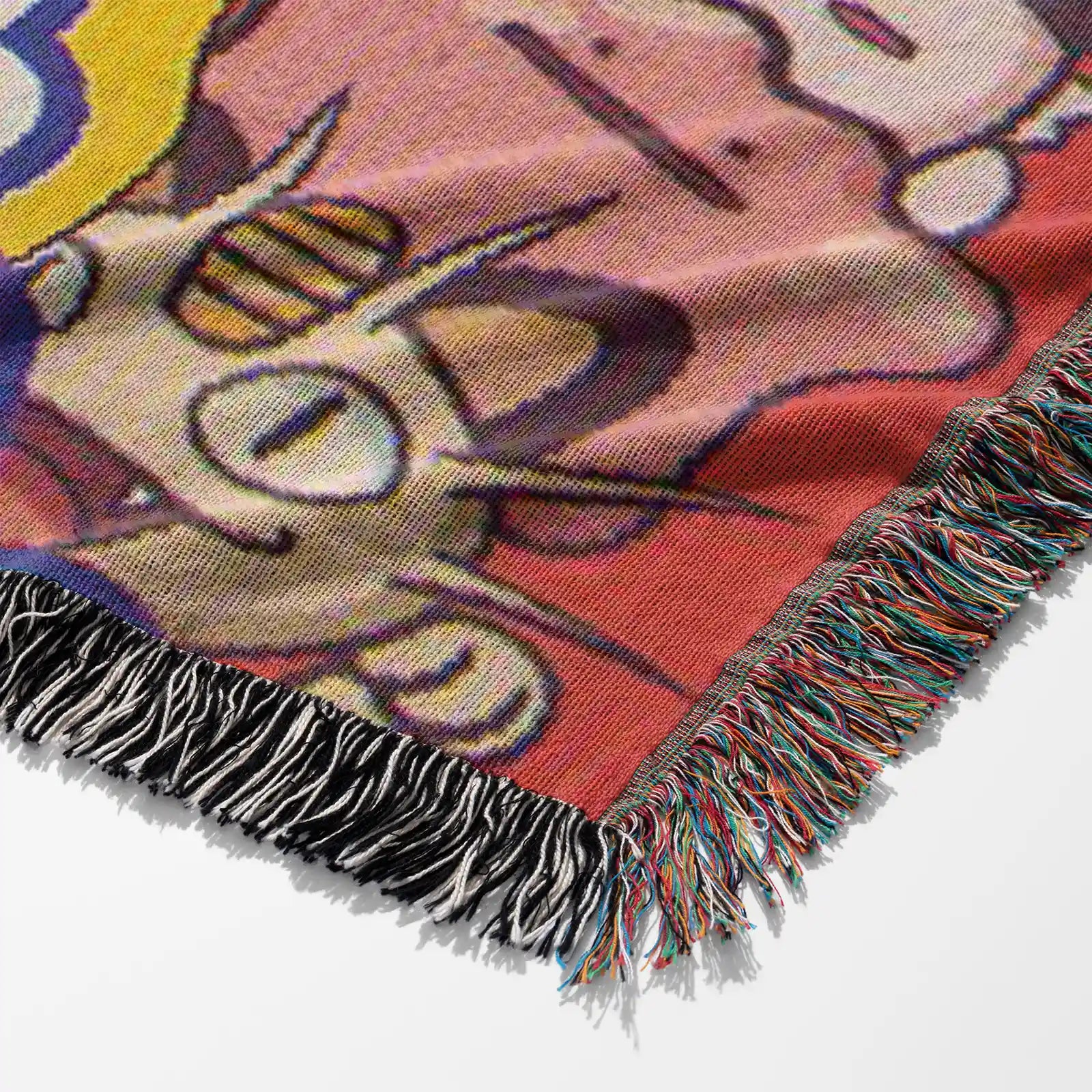 Tapisserie de couverture tissée Pokémon Pikachu – Cadeau de décoration de chambre d'anime de personnalité