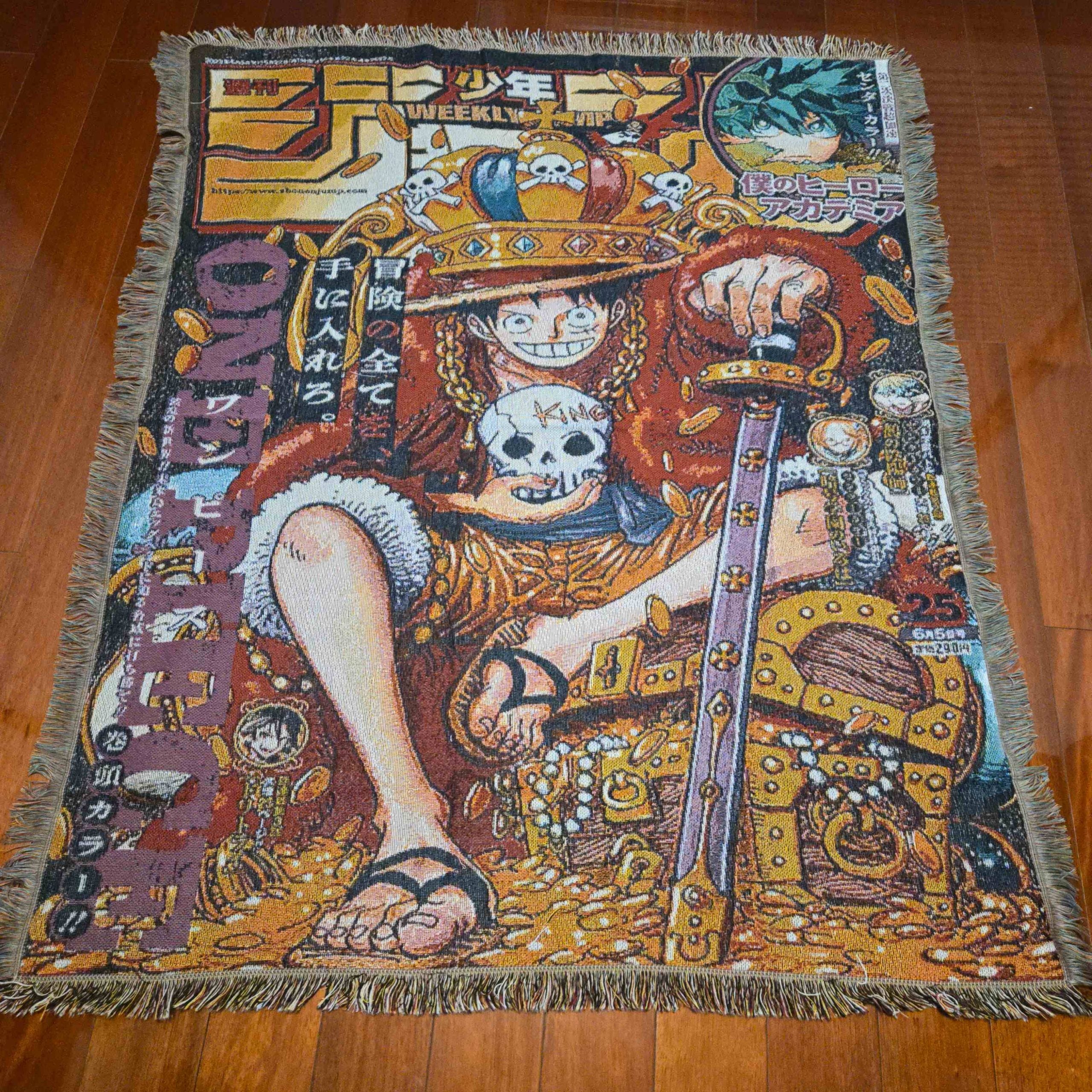 Tapisserie de couverture tissée une pièce – Personnalité Anime Room Decor Gift-VII