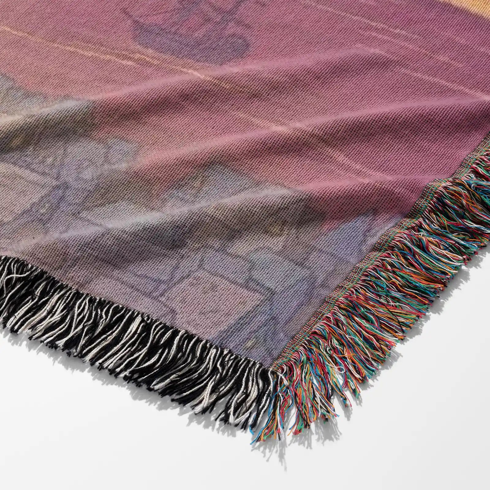 Rick and Morty Woven Throw Blanket Tapestry – Personality Cartooon Room Decor Gift-IV