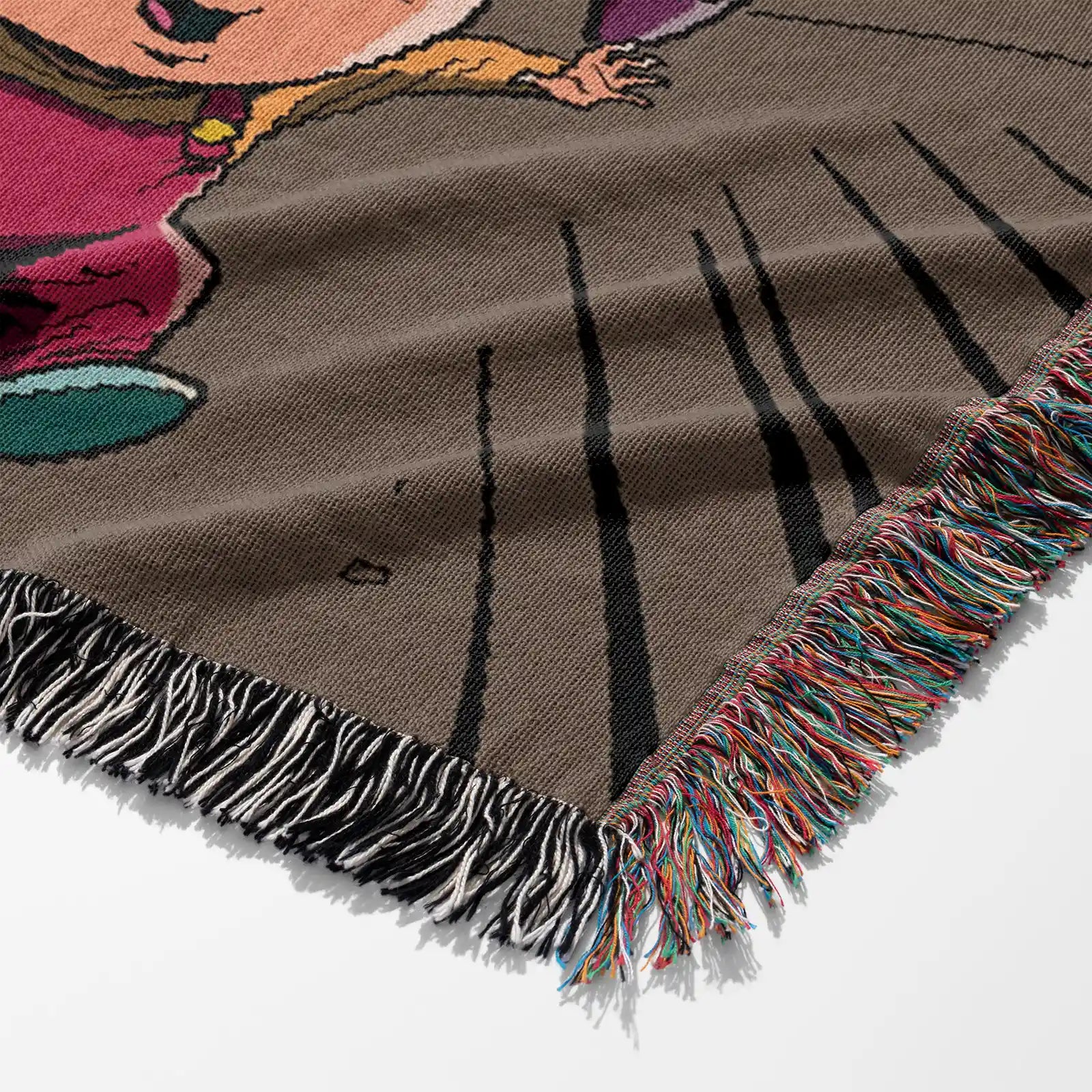 Gravity Falls Woven Throw Blanket Tapestry – Personality Cartooon Room Decor Gift-I