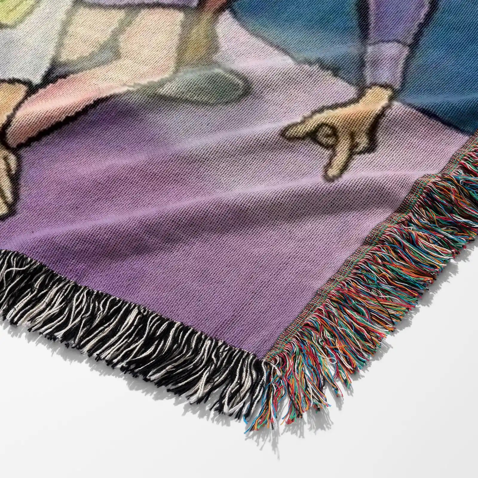 Scooby Doo Woven Throw Blanket Tapestry – Personality Cartooon Room Decor Gift-II