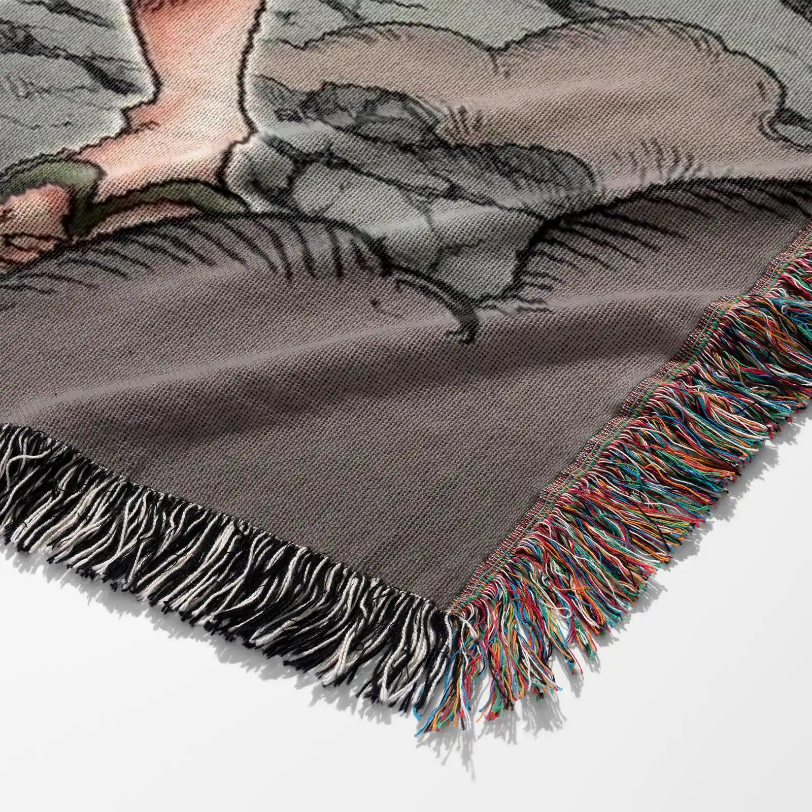 Tapisserie de couverture tissée une pièce – Personnalité Anime Room Decor Gift-VII