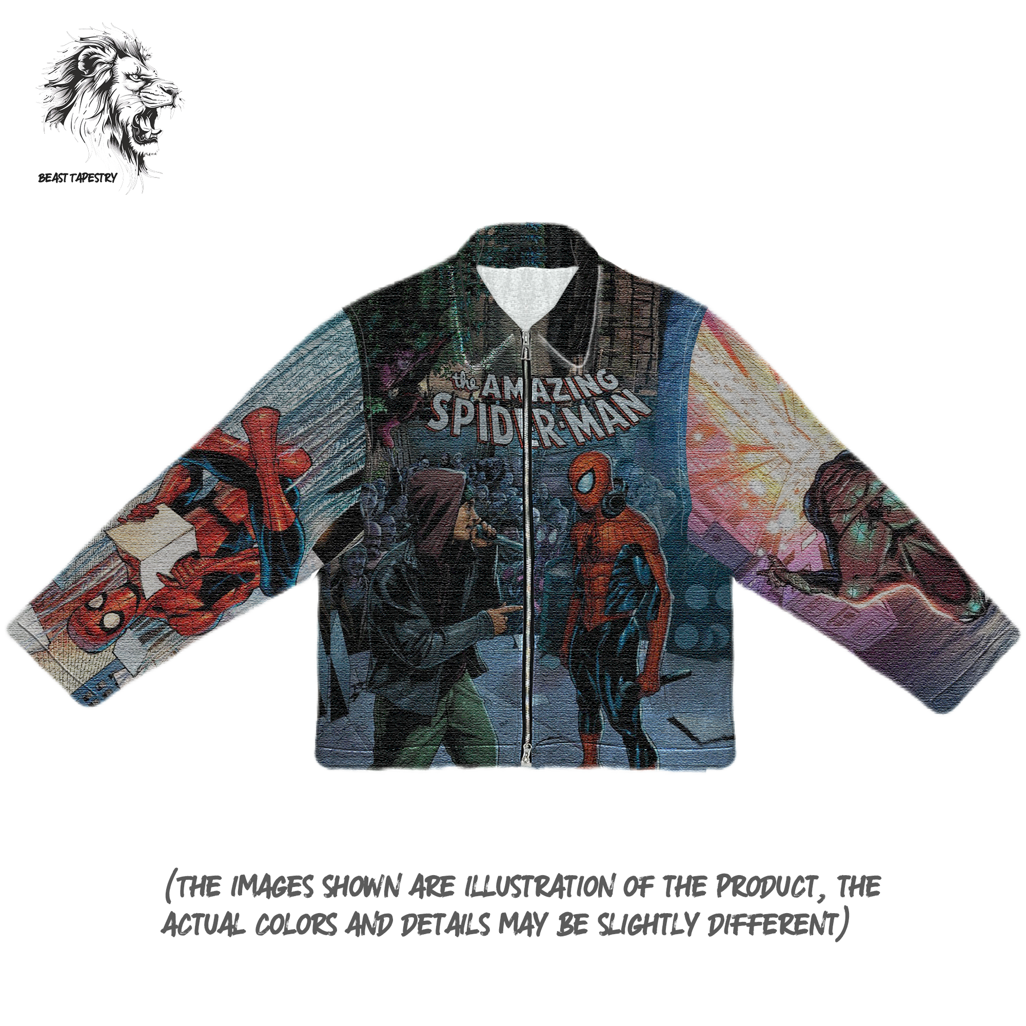 Veste RAP E&Spider Man-TAPESTRY((Pré-vente)