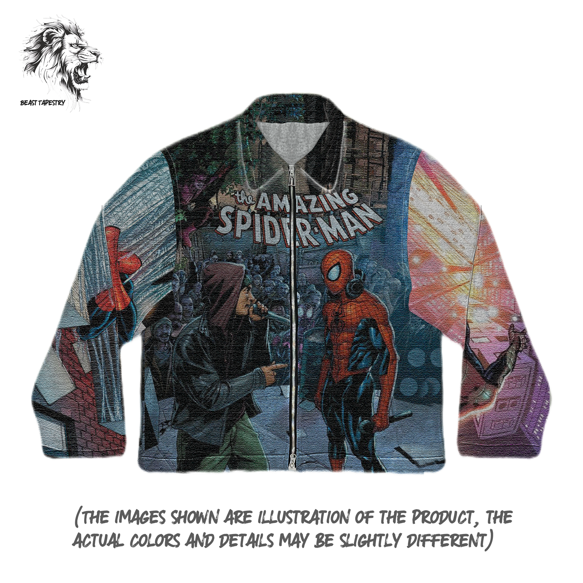 Veste RAP E&Spider Man-TAPESTRY((Pré-vente)