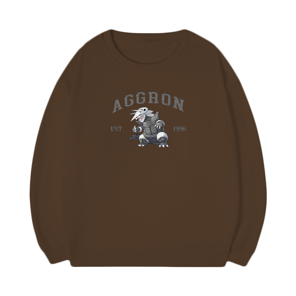 AGGRON Embroidered Anime Character Unisex T-Shirt,Crewneck,Hoodie,Stylish Gift for Friends,E185