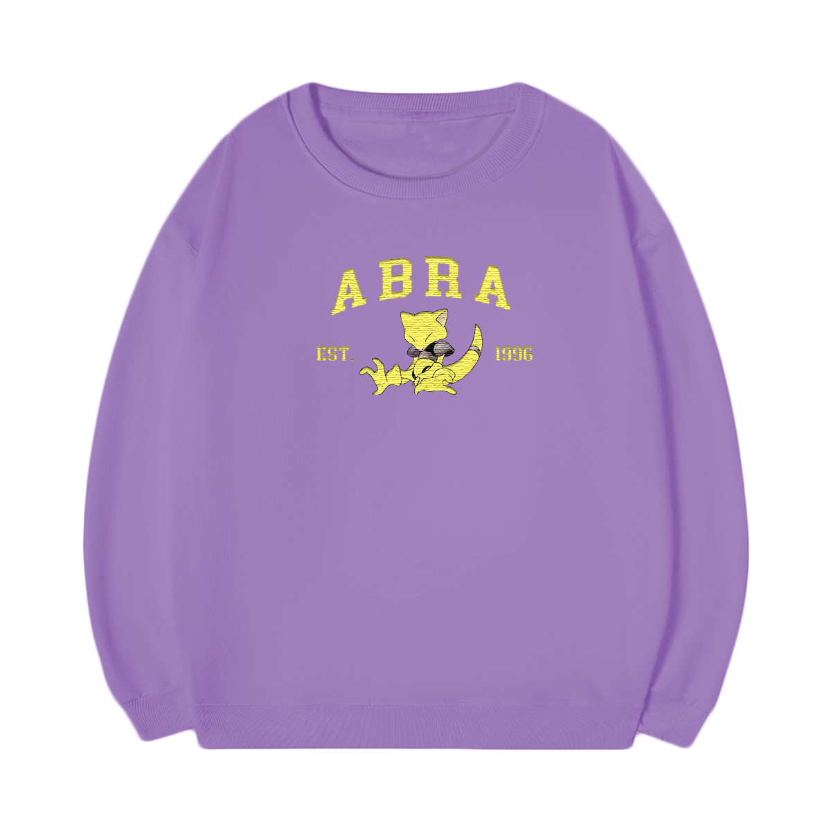ABRA Embroidered Anime Character Unisex T-Shirt,Crewneck,Hoodie,Stylish Gift for Friends,E252