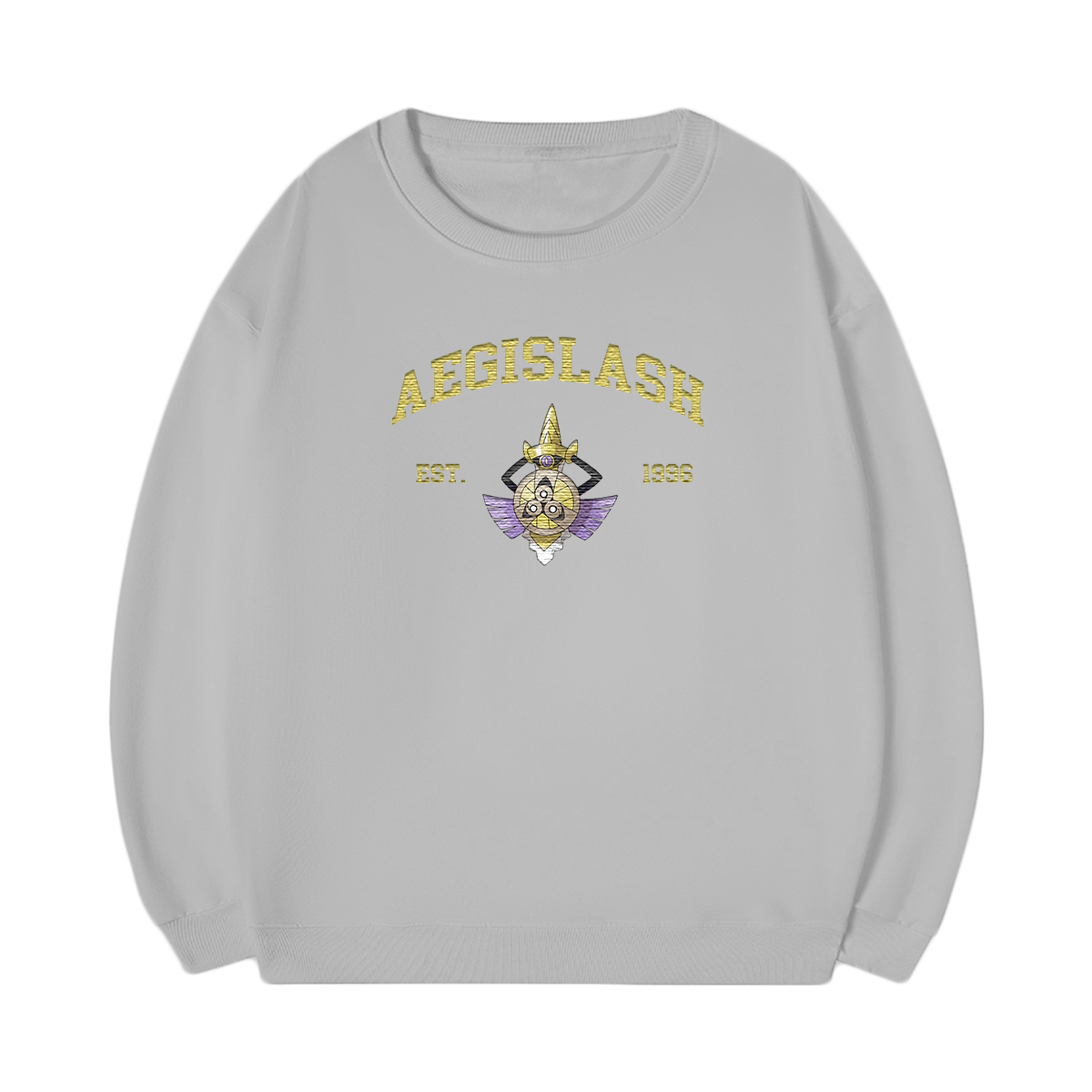 AEGISLASH Embroidered Anime Character Unisex T-Shirt,Crewneck,Hoodie,Stylish Gift for Friends,E126
