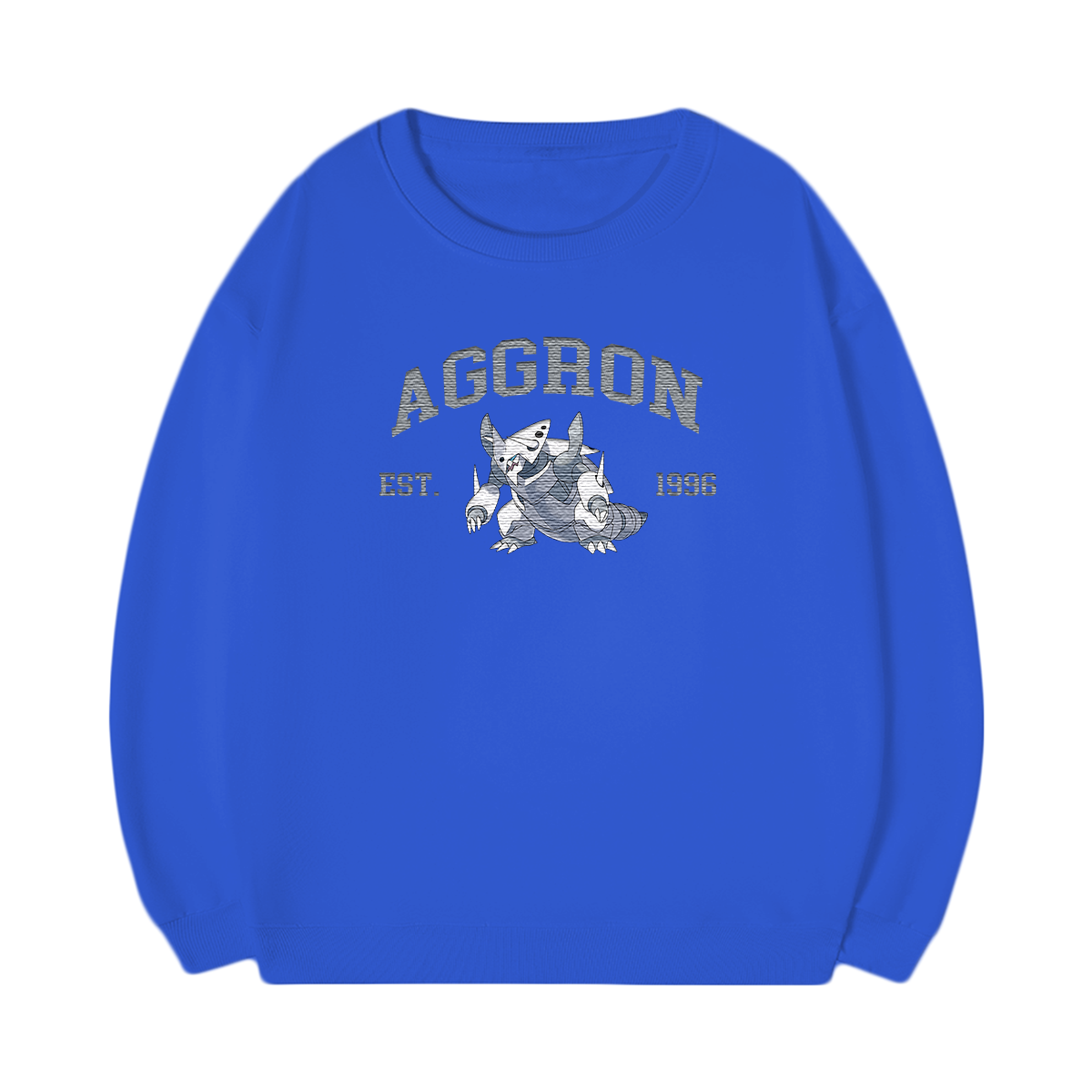 AGGRON Embroidered Anime Character Unisex T-Shirt,Crewneck,Hoodie,Stylish Gift for Friends,E128