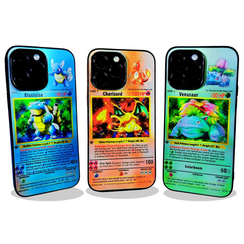 Pokemon Anime 3D Phone Case-GREEN