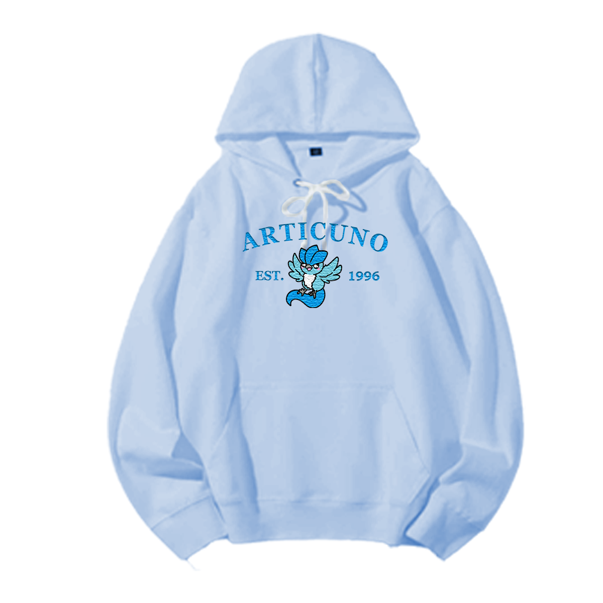 ARTICUNO Embroidered Anime Character Unisex T-Shirt,Crewneck,Hoodie,Stylish Gift for Friends,E150