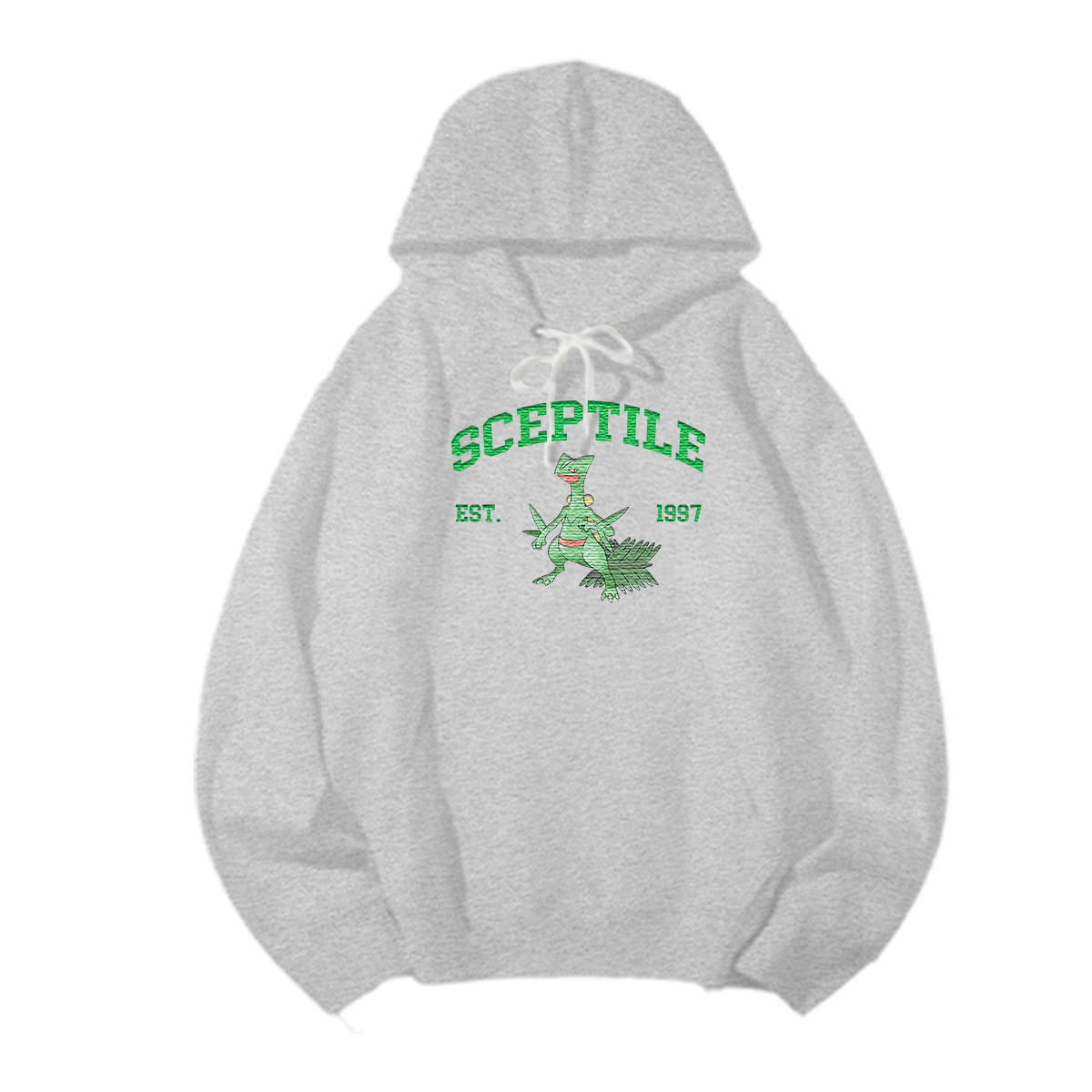 SCEPTILE Embroidered Anime Character Unisex T-Shirt,Crewneck,Hoodie,Stylish Gift for Friends,E19