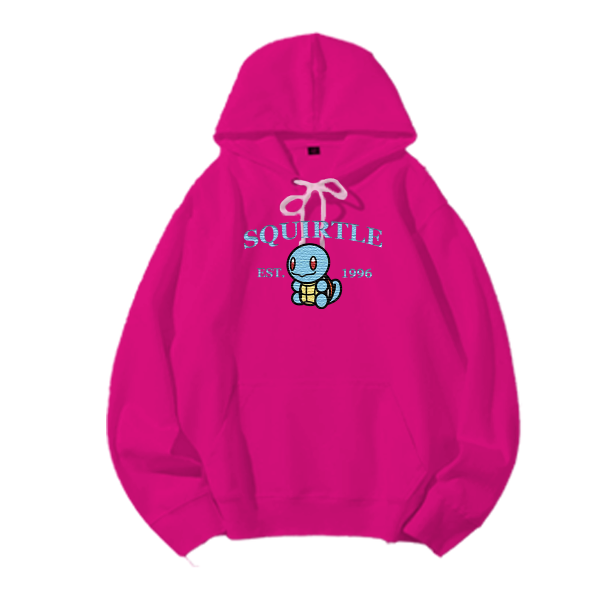 SQUIRTLE Embroidered Anime Character Unisex T-Shirt,Crewneck,Hoodie,Stylish Gift for Friends,E188