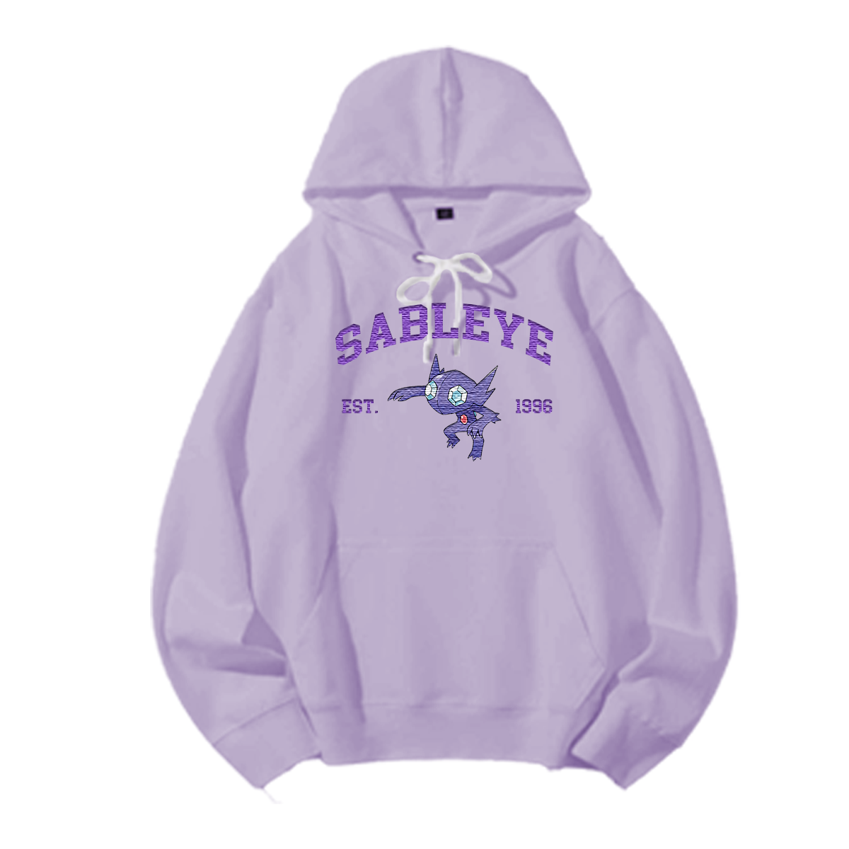 SABLEYE Embroidered Anime Character Unisex T-Shirt,Crewneck,Hoodie,Stylish Gift for Friends,E37