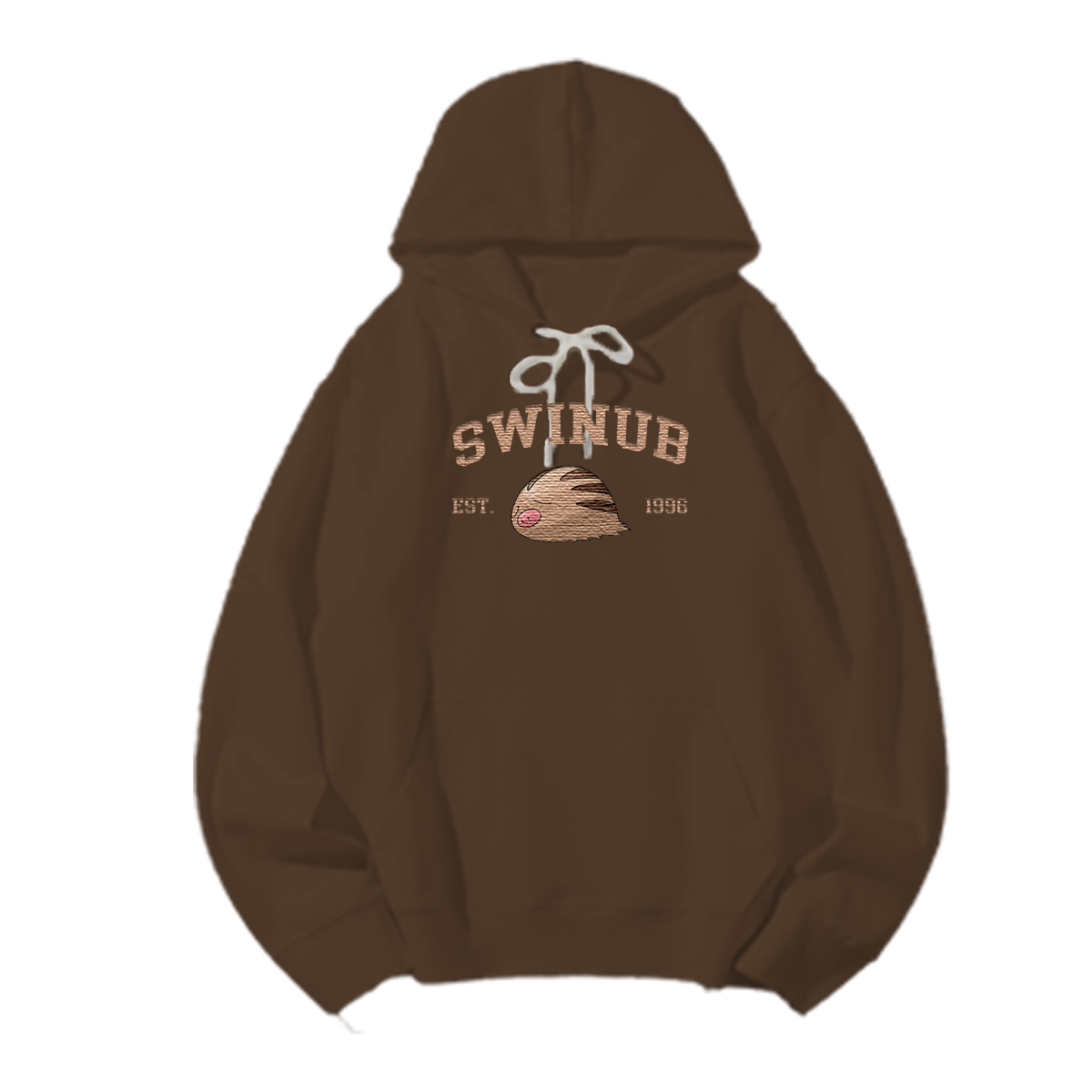 SWINUB Embroidered Anime Character Unisex T-Shirt,Crewneck,Hoodie,Stylish Gift for Friends,E140