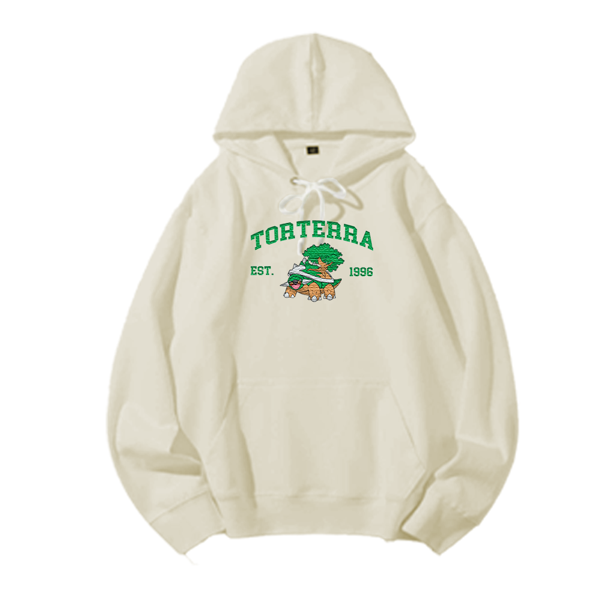 TORTERRA Embroidered Anime Character Unisex T-Shirt,Crewneck,Hoodie,Stylish Gift for Friends,E222