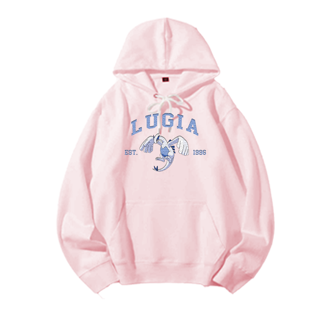LUGIA Embroidered Anime Character Unisex T-Shirt,Crewneck,Hoodie,Stylish Gift for Friends,E31