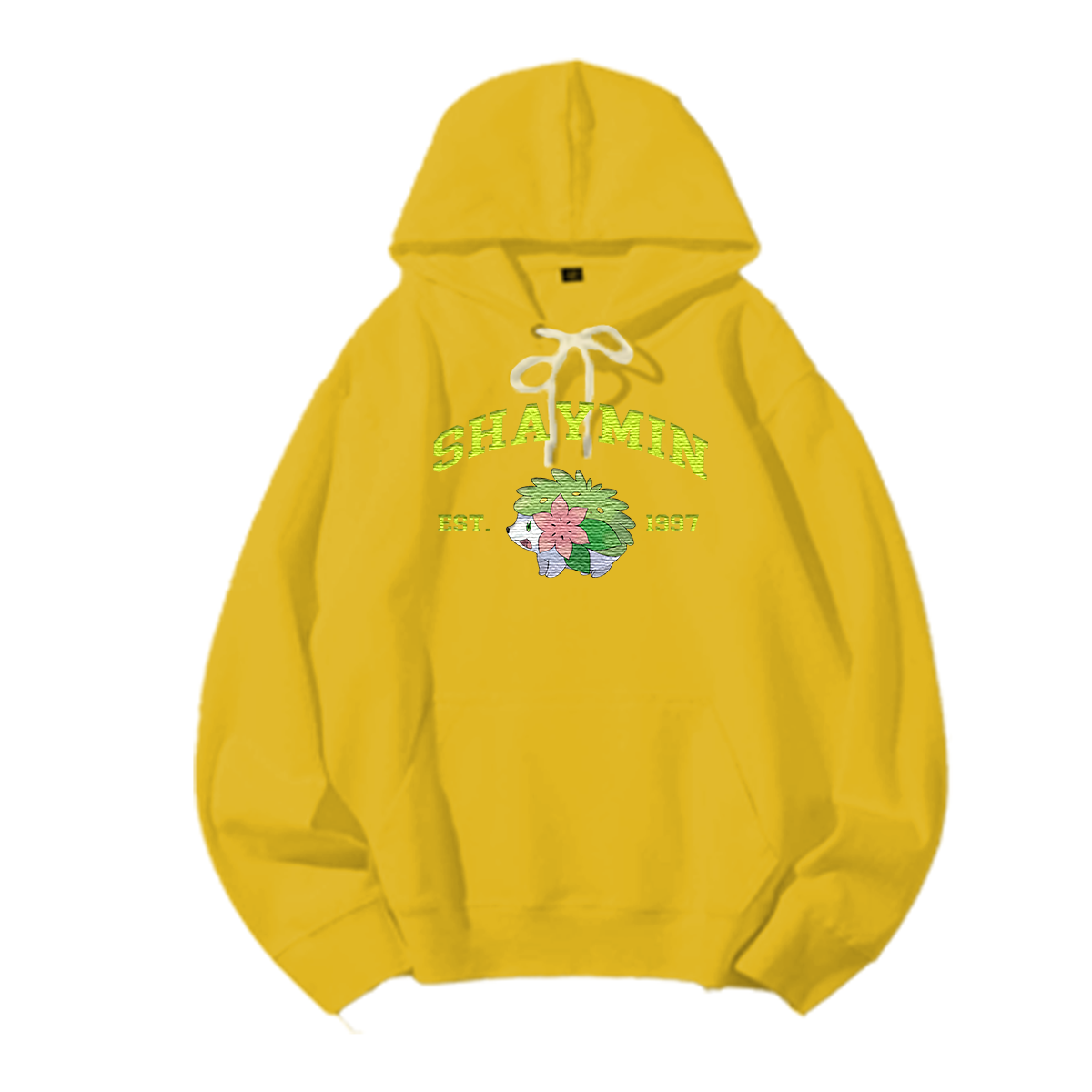 SHAYMIN Embroidered Anime Character Unisex T-Shirt,Crewneck,Hoodie,Stylish Gift for Friends,E97