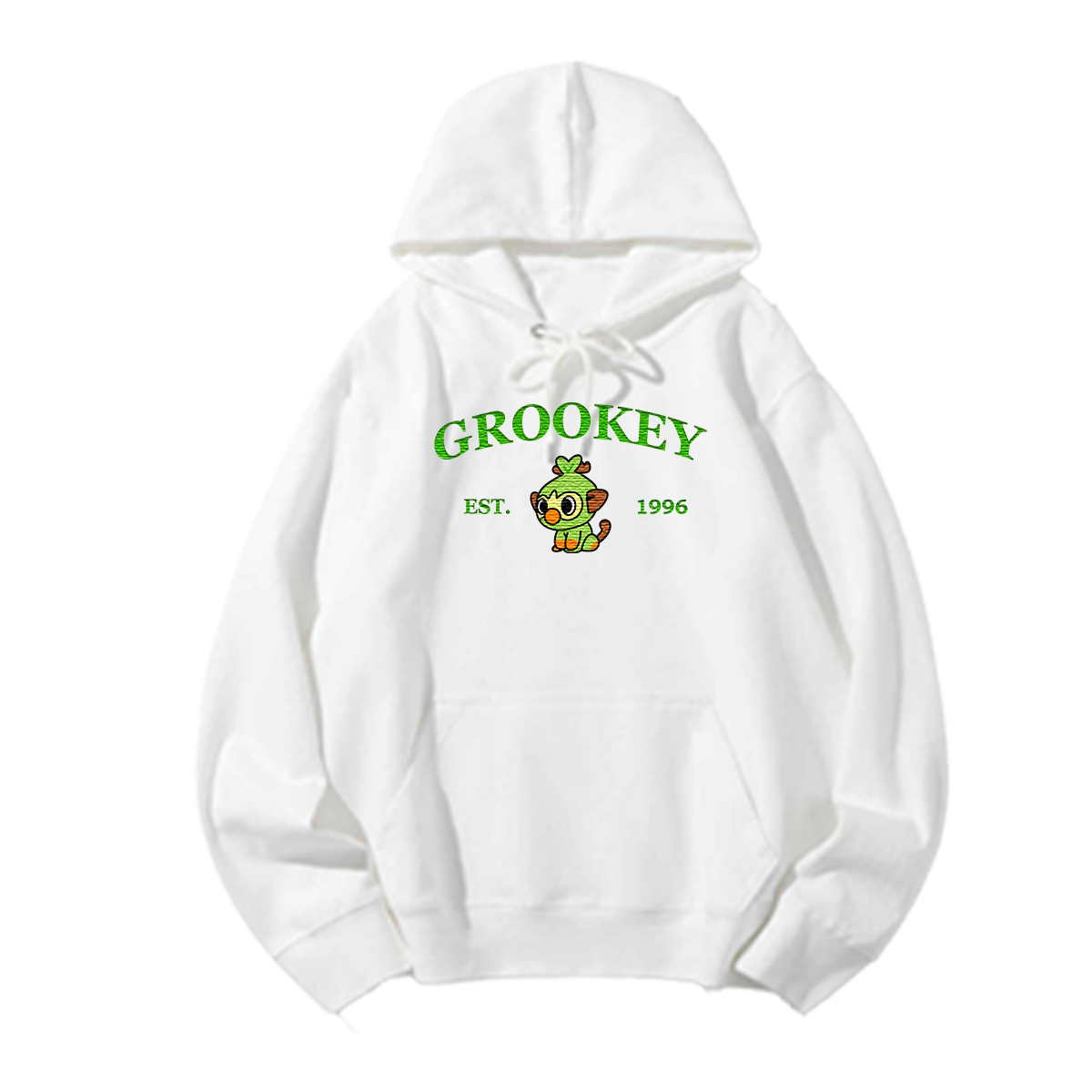 GROOKEY Embroidered Anime Character Unisex T-Shirt,Crewneck,Hoodie,Stylish Gift for Friends,E162