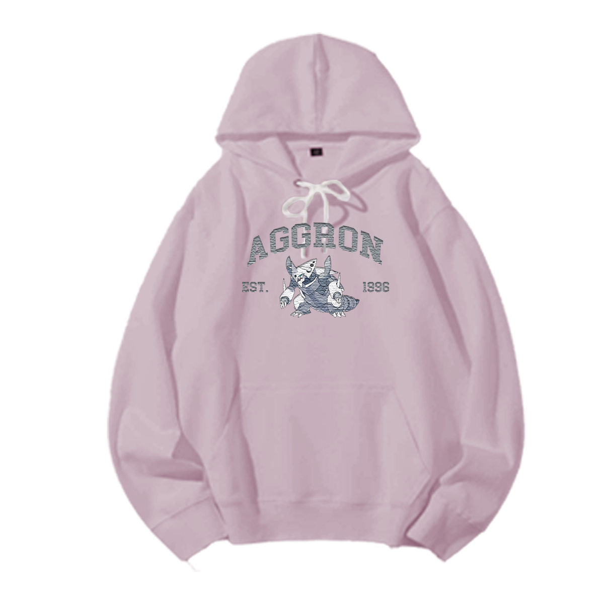 AGGRON Embroidered Anime Character Unisex T-Shirt,Crewneck,Hoodie,Stylish Gift for Friends,E128