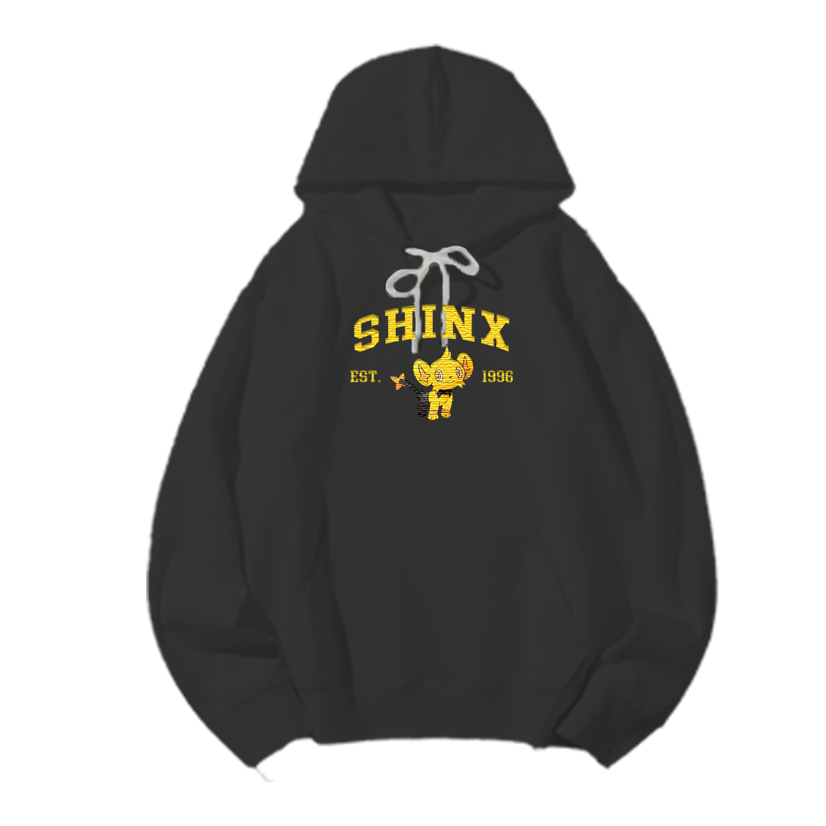SHINX Embroidered Anime Character Unisex T-Shirt,Crewneck,Hoodie,Stylish Gift for Friends,E257