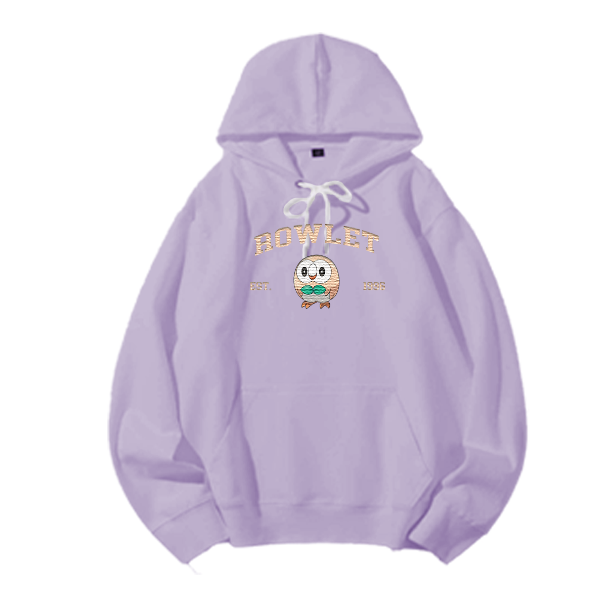 ROWLET Embroidered Anime Character Unisex T-Shirt,Crewneck,Hoodie,Stylish Gift for Friends,E204