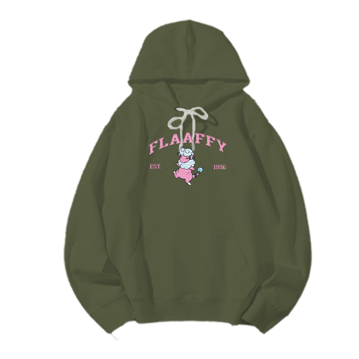 FLAAFFY Embroidered Anime Character Unisex T-Shirt,Crewneck,Hoodie,Stylish Gift for Friends,E218
