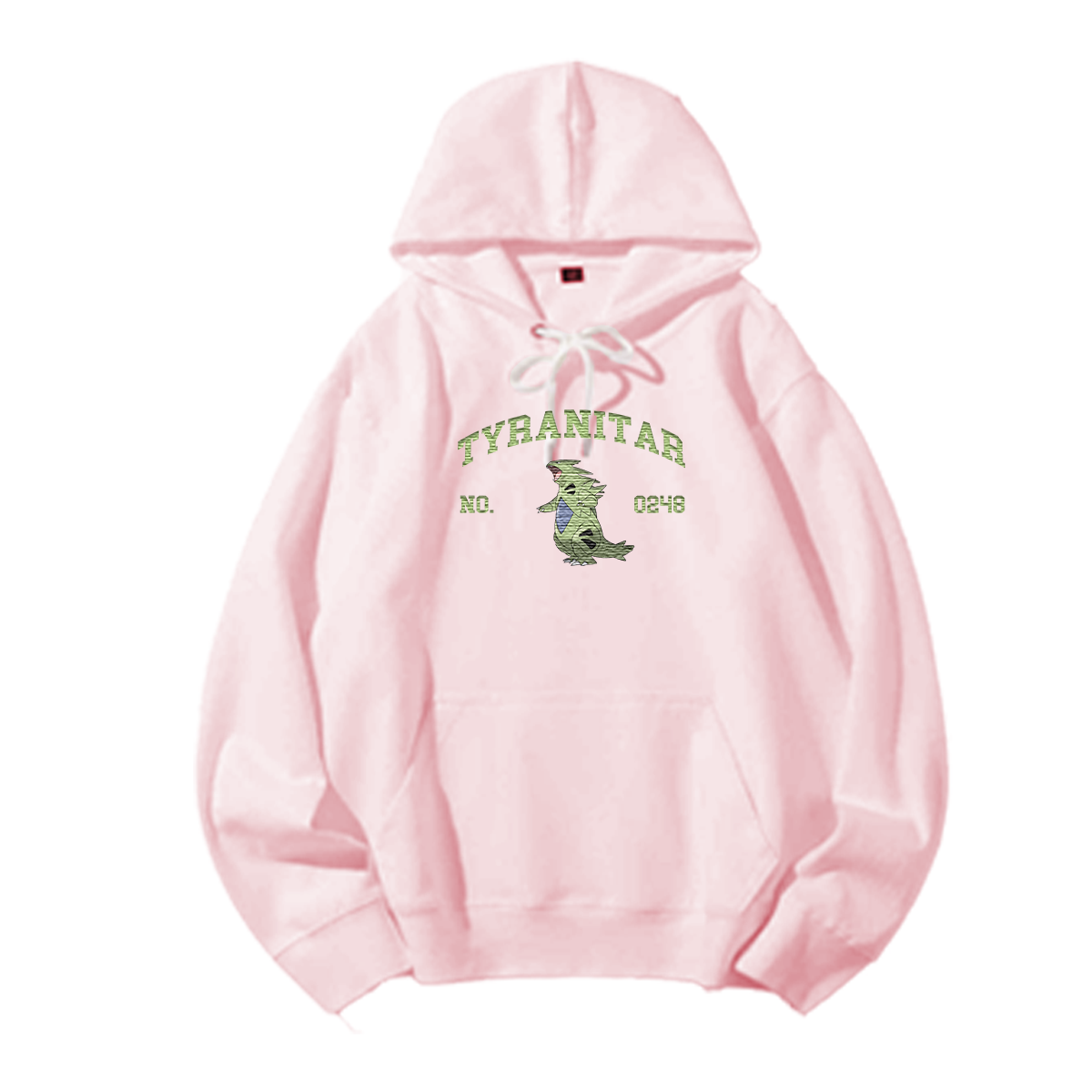 TYRANITAR Embroidered Anime Character Unisex T-Shirt,Crewneck,Hoodie,Stylish Gift for Friends,E295