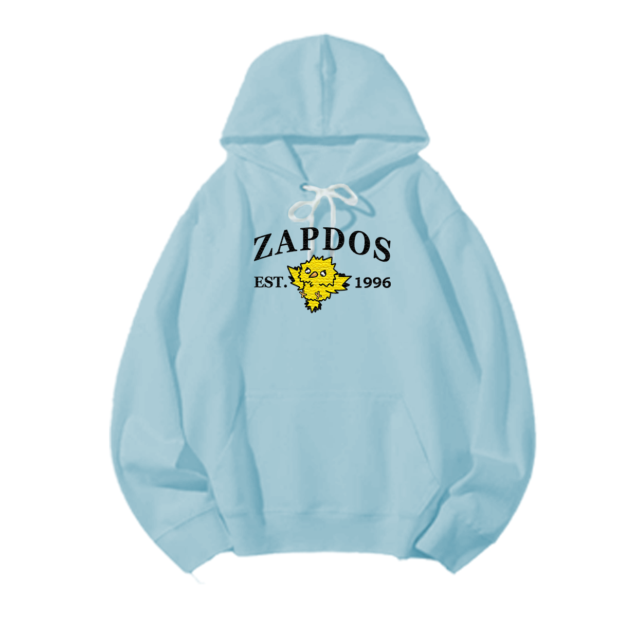 ZAPDOS Embroidered Anime Character Unisex T-Shirt,Crewneck,Hoodie,Stylish Gift for Friends,E155