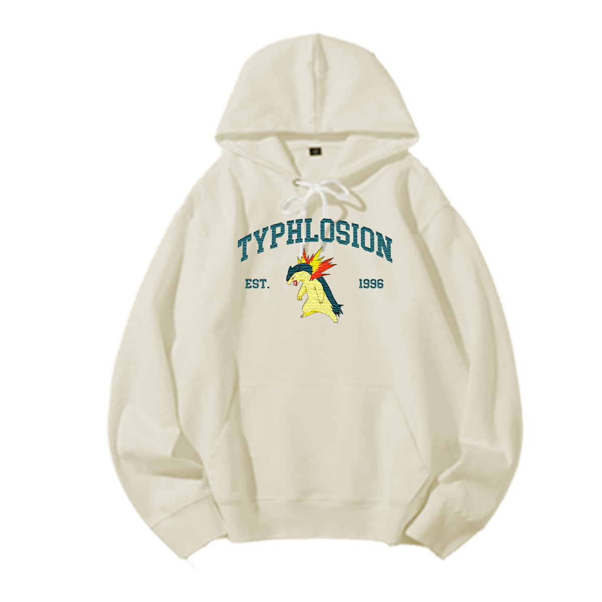 TYPHLOSION Embroidered Anime Character Unisex T-Shirt,Crewneck,Hoodie,Stylish Gift for Friends,E17