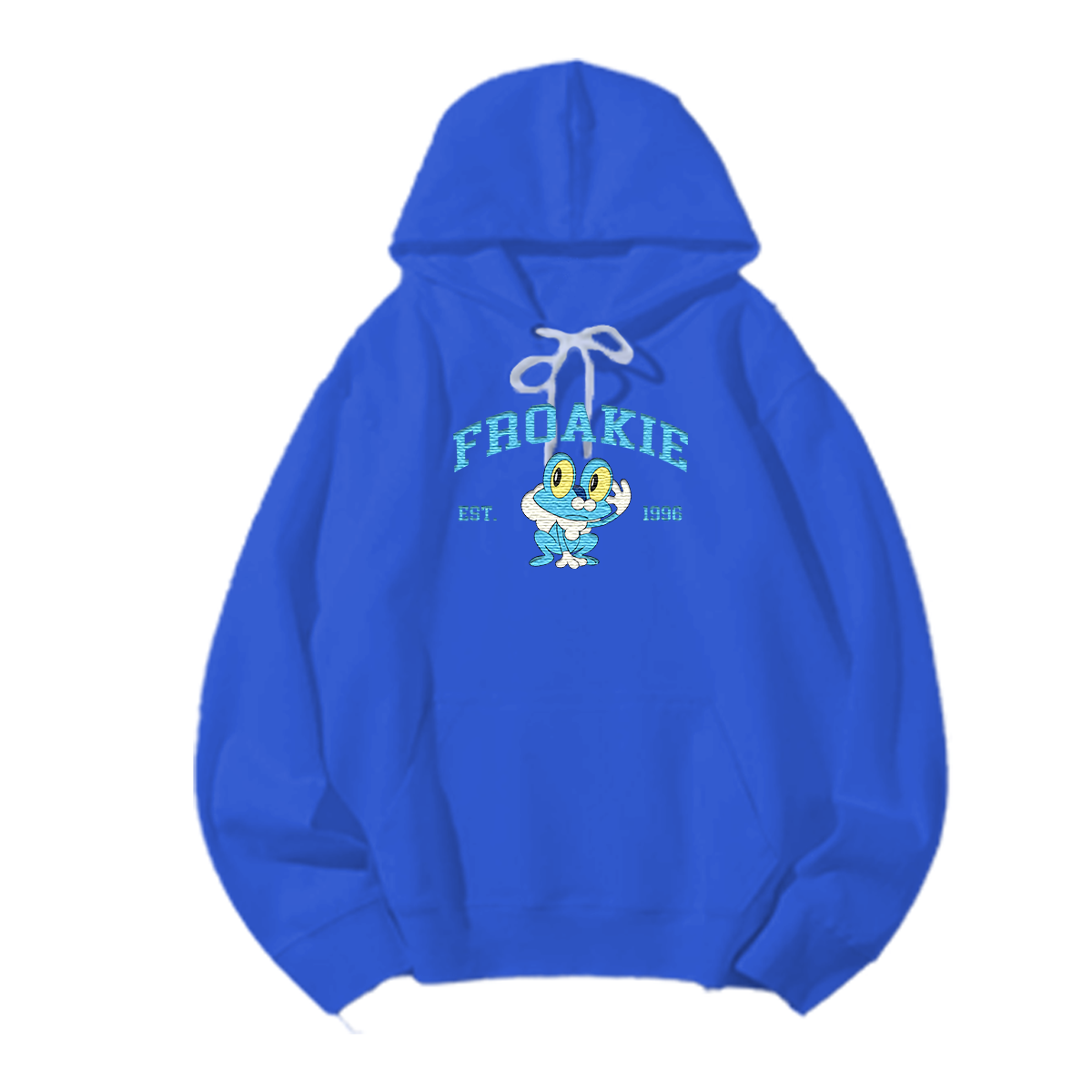 FROAKIE Embroidered Anime Character Unisex T-Shirt,Crewneck,Hoodie,Stylish Gift for Friends,E158
