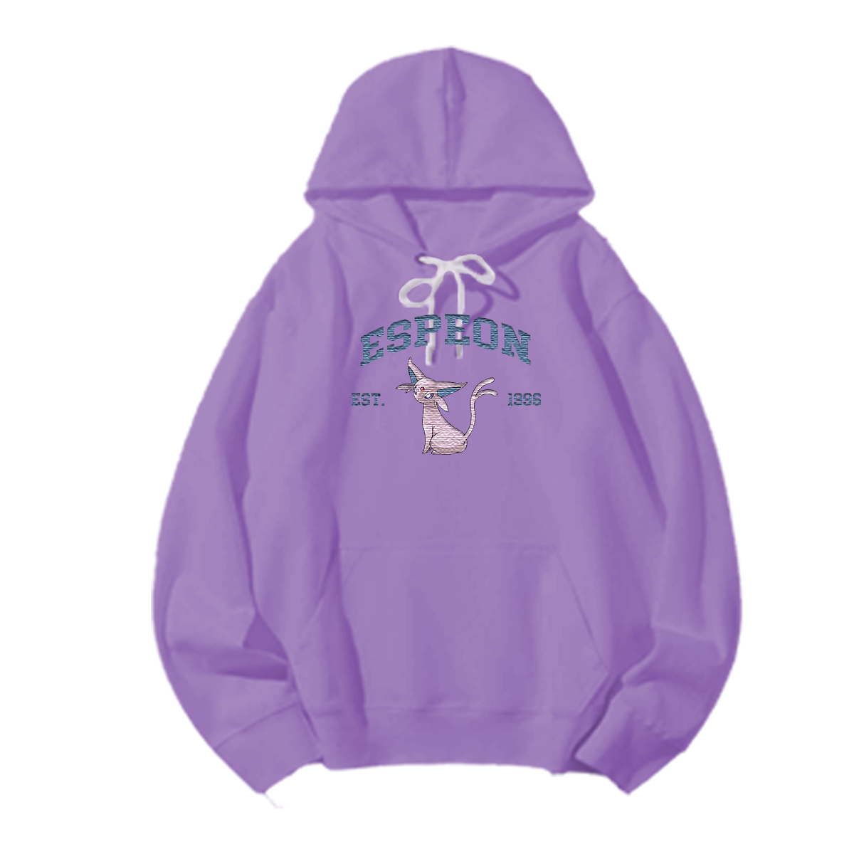 ESPEON Embroidered Anime Character Unisex T-Shirt,Crewneck,Hoodie,Stylish Gift for Friends,E107