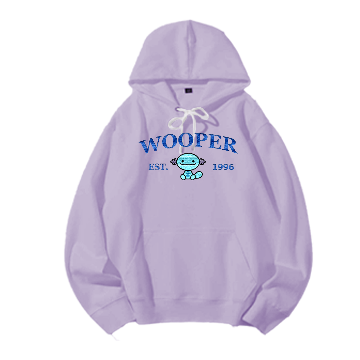 WOOPER Embroidered Anime Character Unisex T-Shirt,Crewneck,Hoodie,Stylish Gift for Friends,E177
