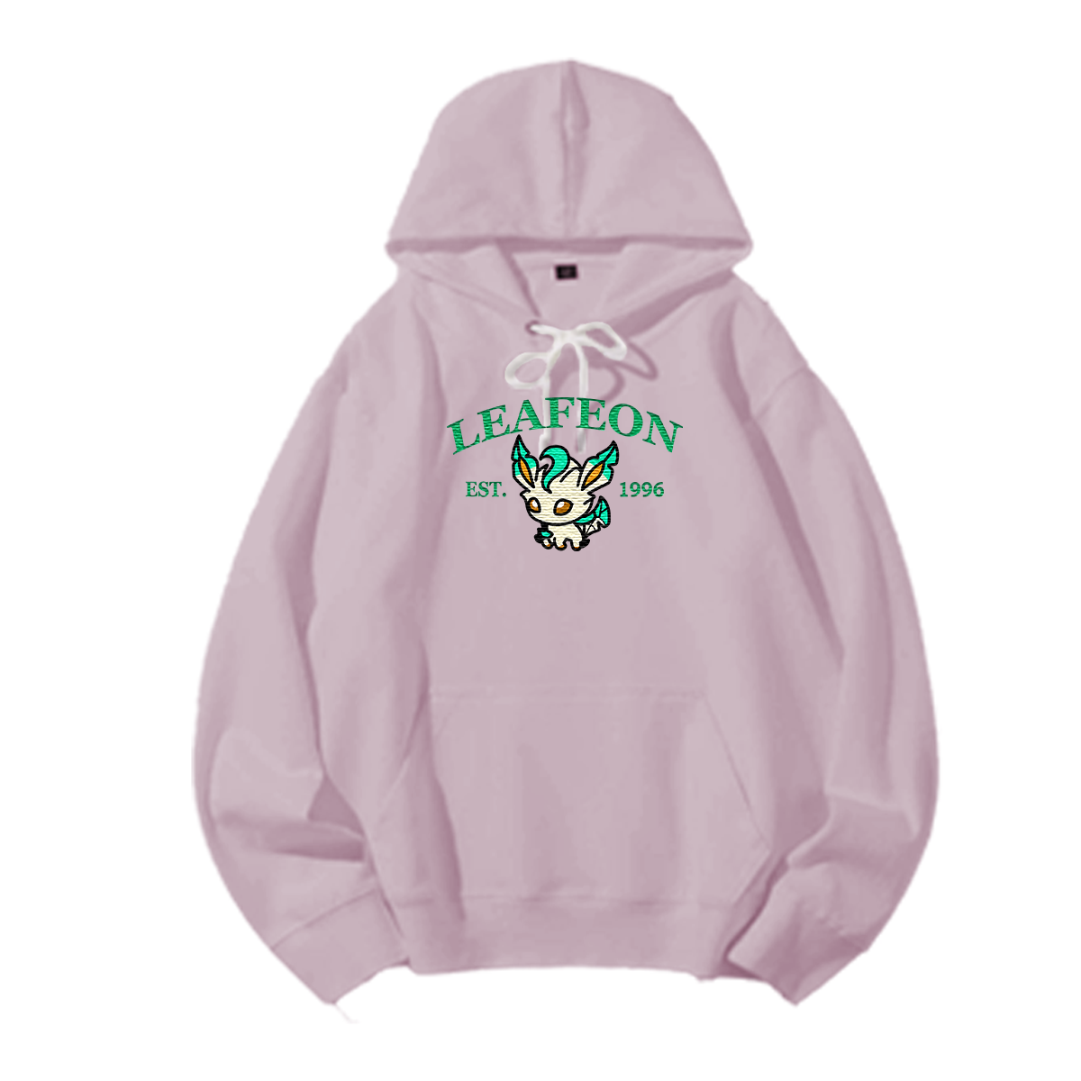 LEAFEON Embroidered Anime Character Unisex T-Shirt,Crewneck,Hoodie,Stylish Gift for Friends,E73