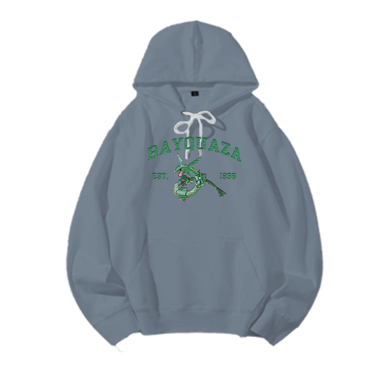 RAYQUAZA Embroidered Anime Character Unisex T-Shirt,Crewneck,Hoodie,Stylish Gift for Friends,E95