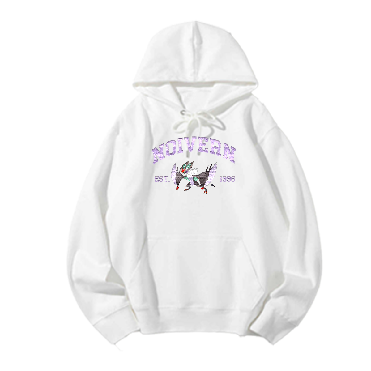 NOIVERN Embroidered Anime Character Unisex T-Shirt,Crewneck,Hoodie,Stylish Gift for Friends,E141