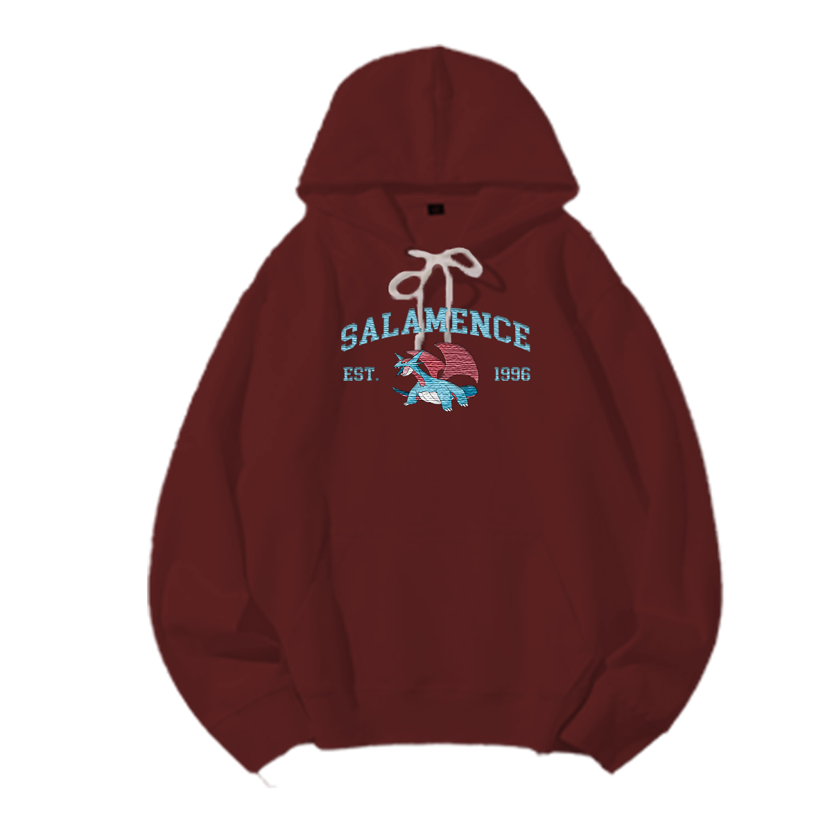 SALAMENCE Embroidered Anime Character Unisex T-Shirt,Crewneck,Hoodie,Stylish Gift for Friends,E272