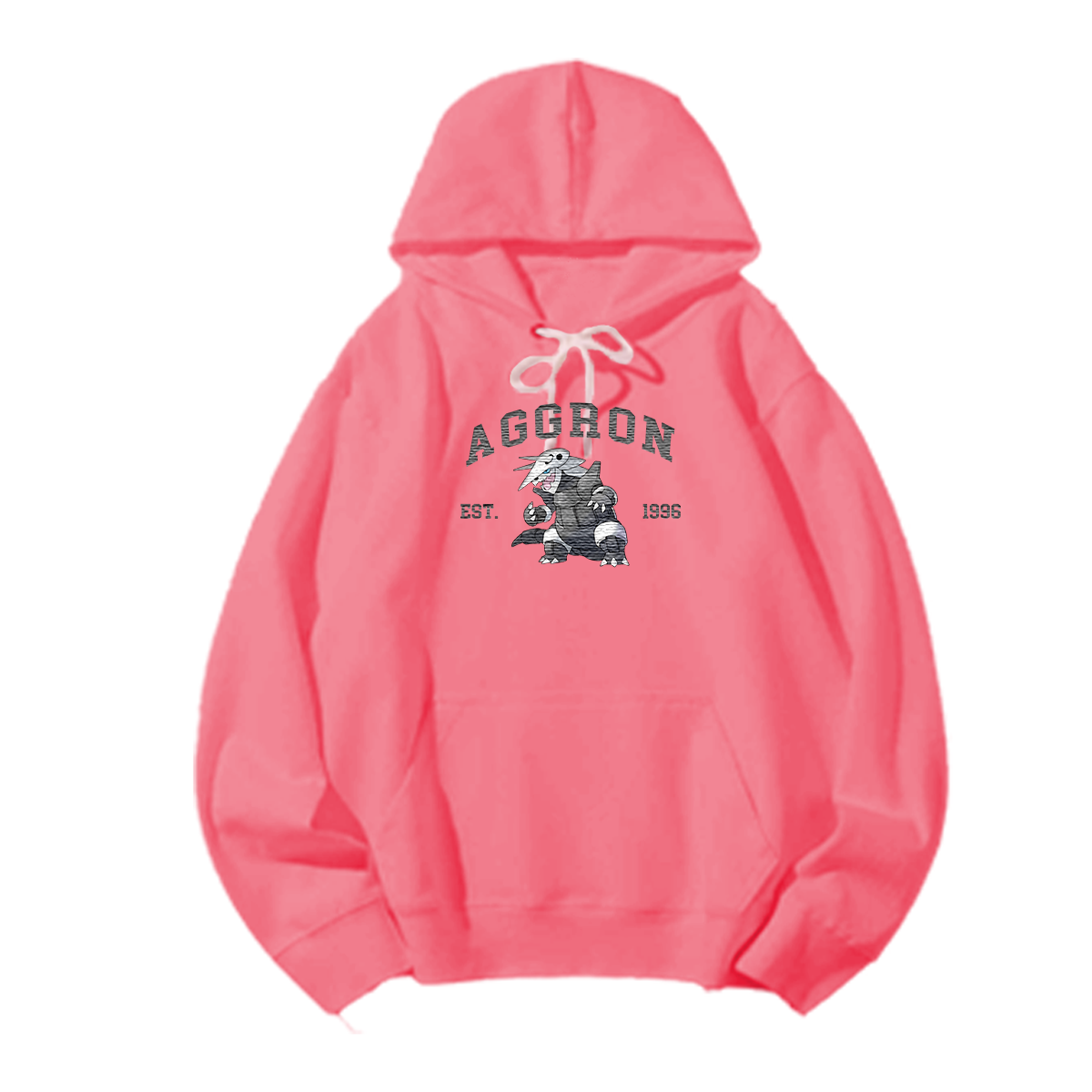 AGGRON Embroidered Anime Character Unisex T-Shirt,Crewneck,Hoodie,Stylish Gift for Friends,E185