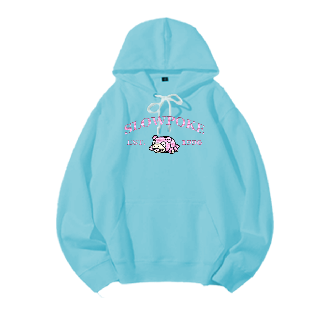 SLOWPOKE Embroidered Anime Character Unisex T-Shirt,Crewneck,Hoodie,Stylish Gift for Friends,E170