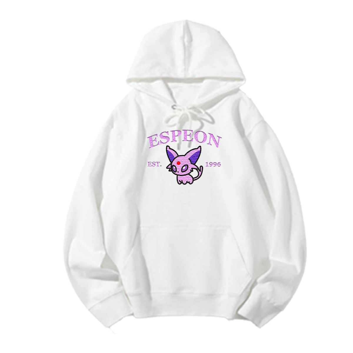 ESPEON Embroidered Anime Character Unisex T-Shirt,Crewneck,Hoodie,Stylish Gift for Friends,E81