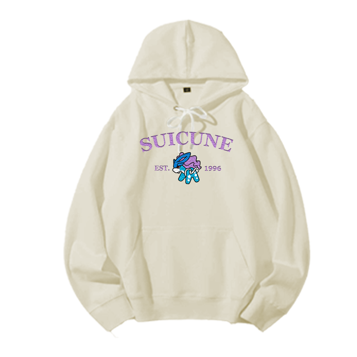 SUICUNE Embroidered Anime Character Unisex T-Shirt,Crewneck,Hoodie,Stylish Gift for Friends,E175