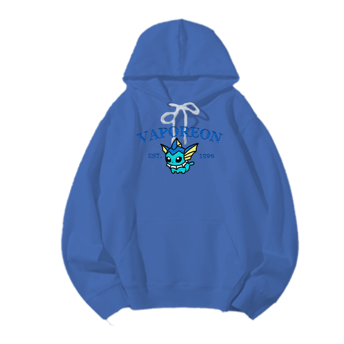 VAPOREON Embroidered Anime Character Unisex T-Shirt,Crewneck,Hoodie,Stylish Gift for Friends,E77