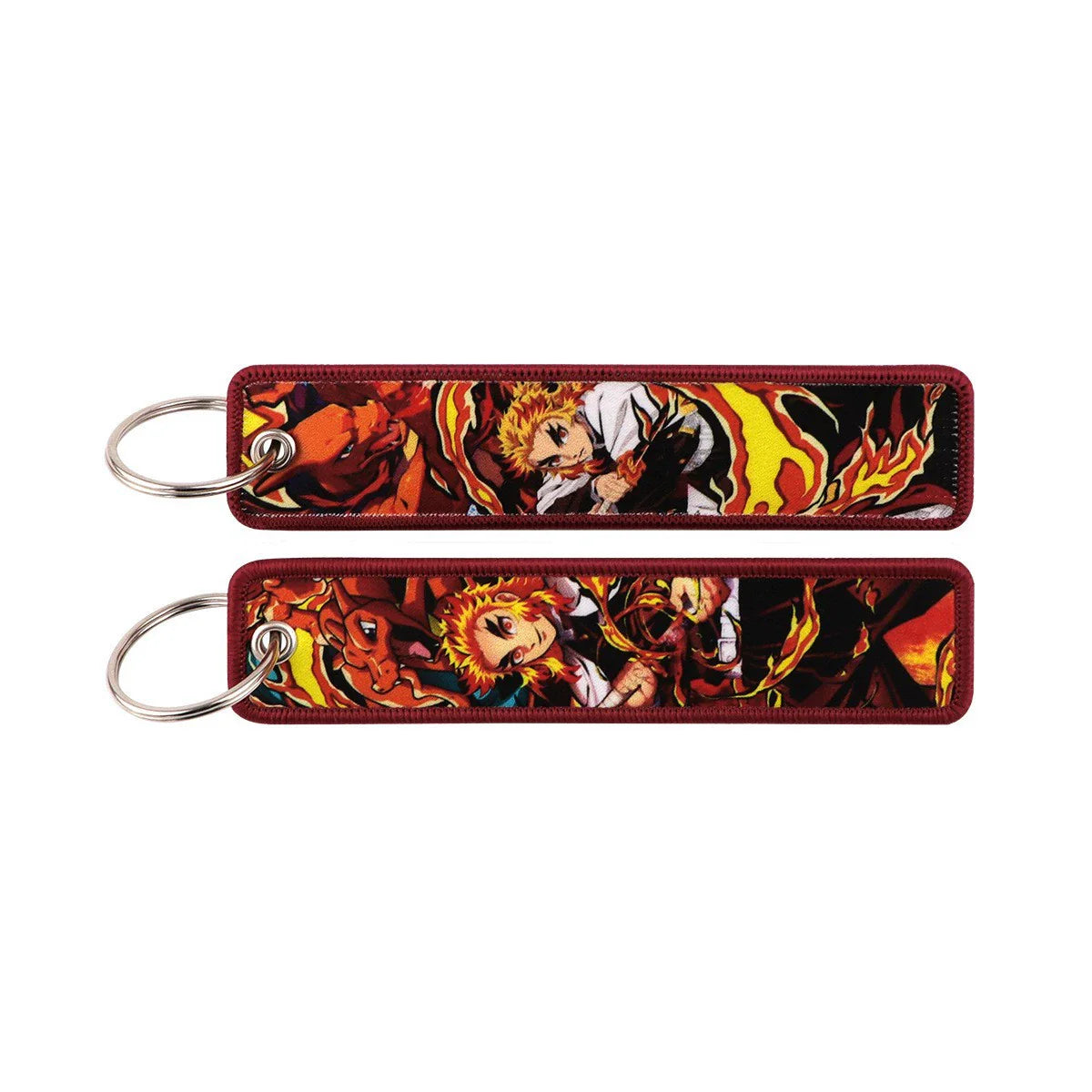 Embroidered Keychain – Cute Monster Pendant,Perfect Gift for Friends,005