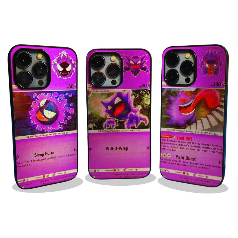 Pokemon Anime 3D Phone Case-Purple