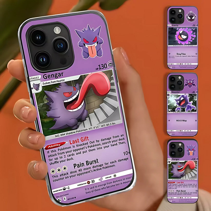 Pokemon Anime 3D Phone Case-Purple