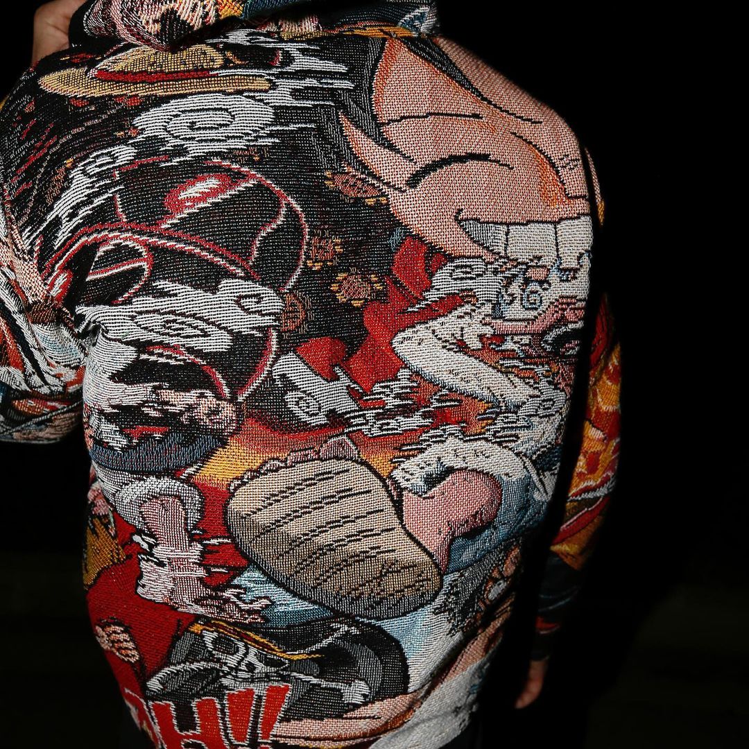 Sweat à capuche une pièce-TAPESTRY