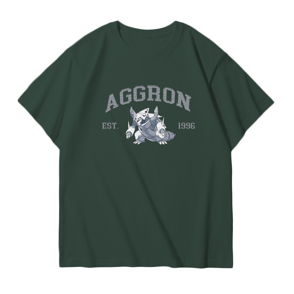 AGGRON Embroidered Anime Character Unisex T-Shirt,Crewneck,Hoodie,Stylish Gift for Friends,E128