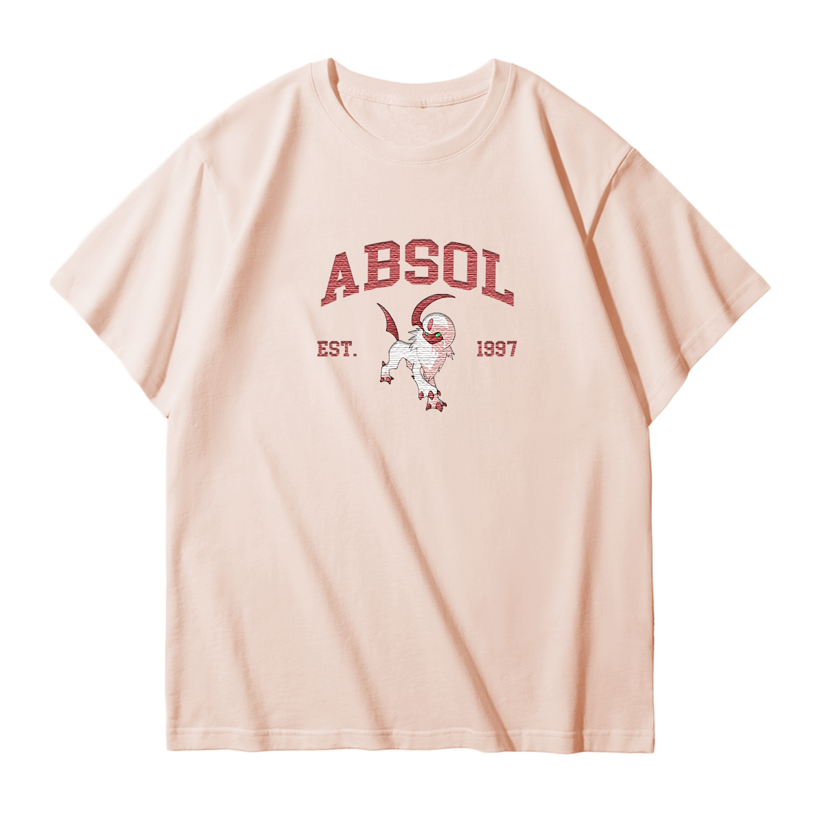 ABSOL Embroidered Anime Character Unisex T-Shirt,Crewneck,Hoodie,Stylish Gift for Friends,E124